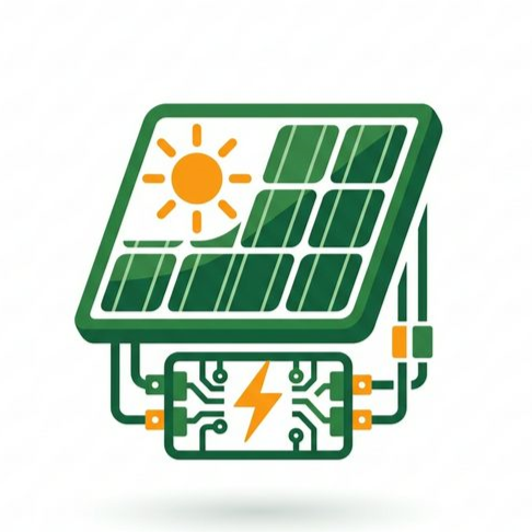 Renewable Energy Electronics Icon
